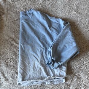 lululemon athletica Light Blue Sweatshirt